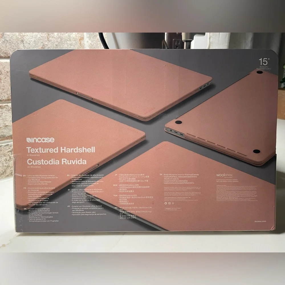 Hardshell case 15 inch MacBook Pro